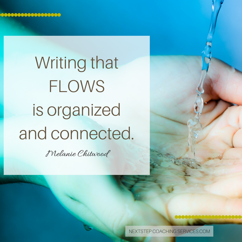Writing Qualities Our Readers Will Love: Writing That Flows