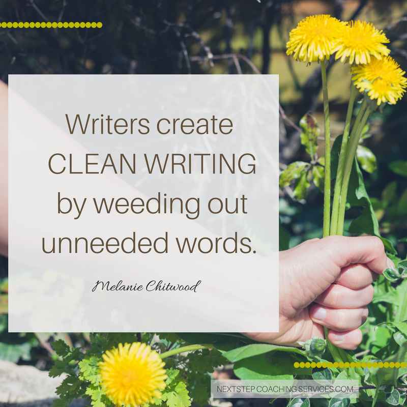 Writing Qualities Our Readers Will Love: Clean Writing
