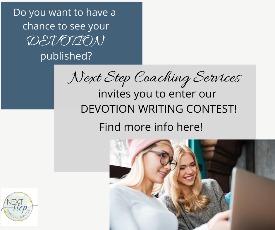 Next Step Coaching Services’ Devotion Contest Starts Today!