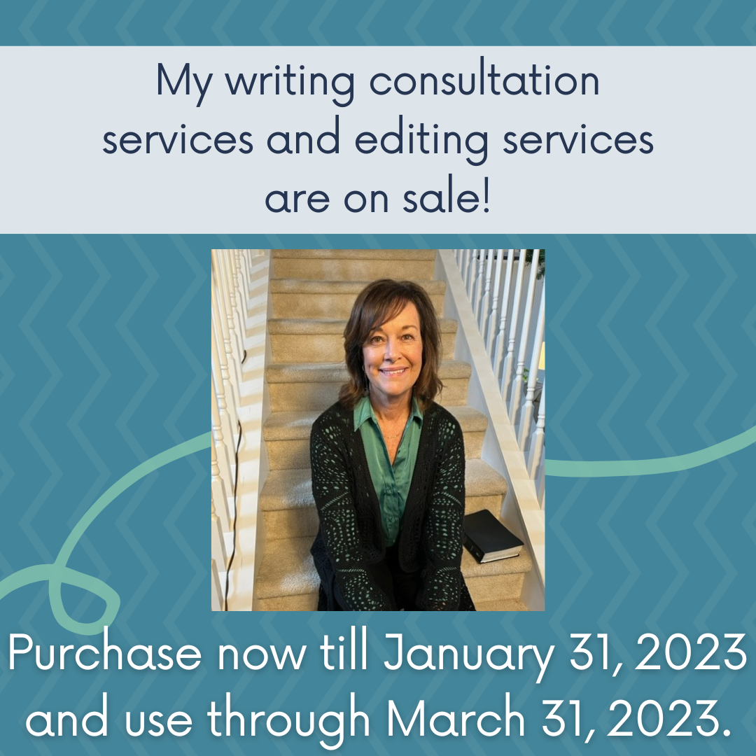 SALE on my writing coaching and editing services!