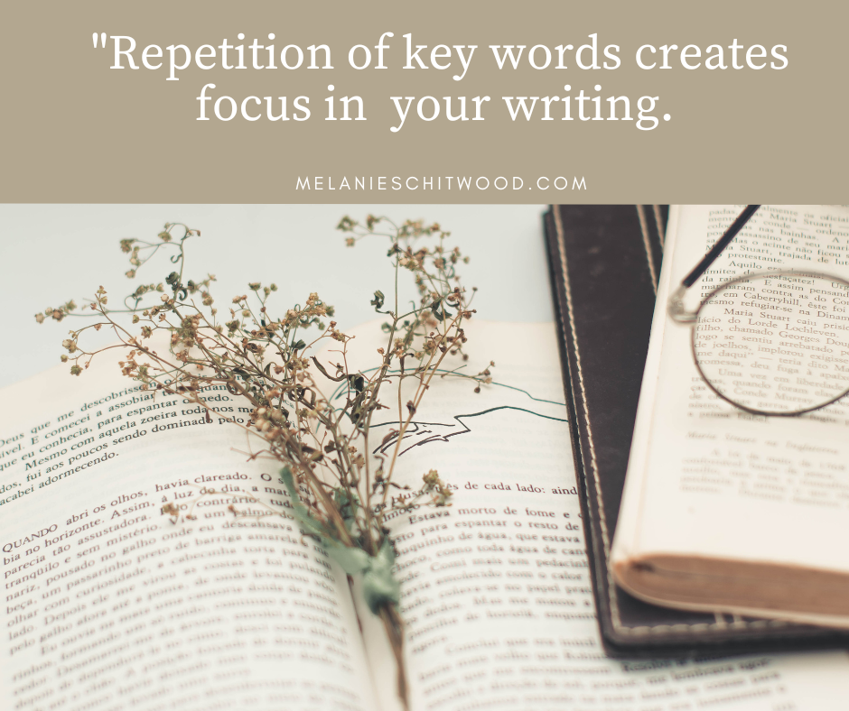 repetition key word focus